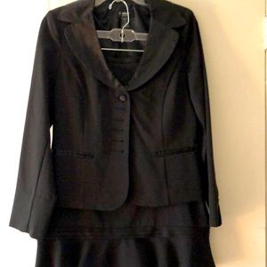 Black skirt suit